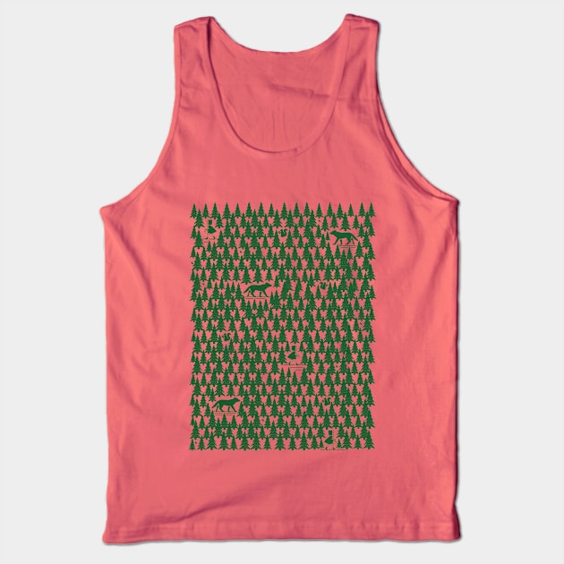 Into the Woods Tank Top by luckybengal